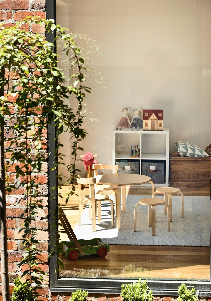 Houzz Австралия: Дом 1940-х, с пристройкой из старых кирпичей