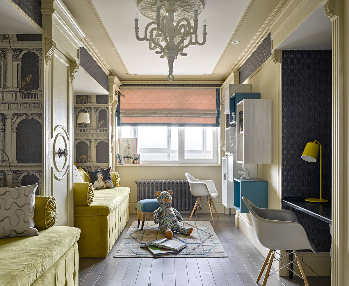 Houzz тур: Классика-софт в московском небоскребе