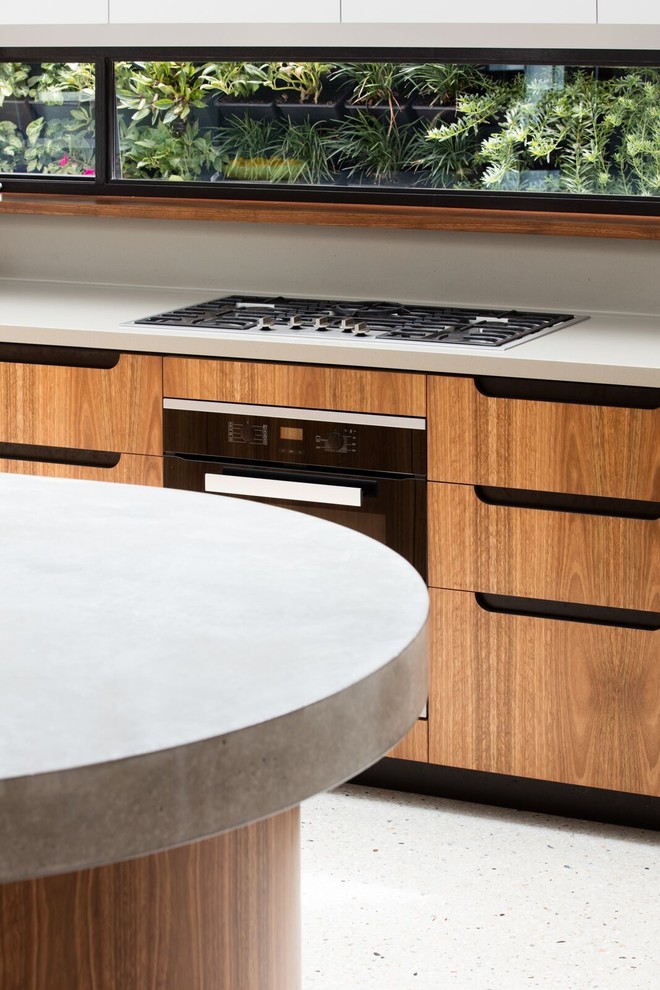 Houzz Австралия: Дом эпохи ар деко с изогнутыми деталями