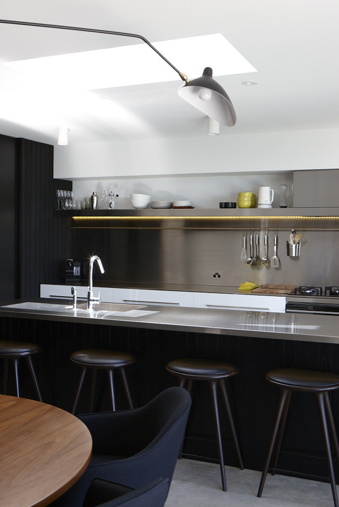 Houzz Новая Зеландия: Коктейльный шик в темных тонах