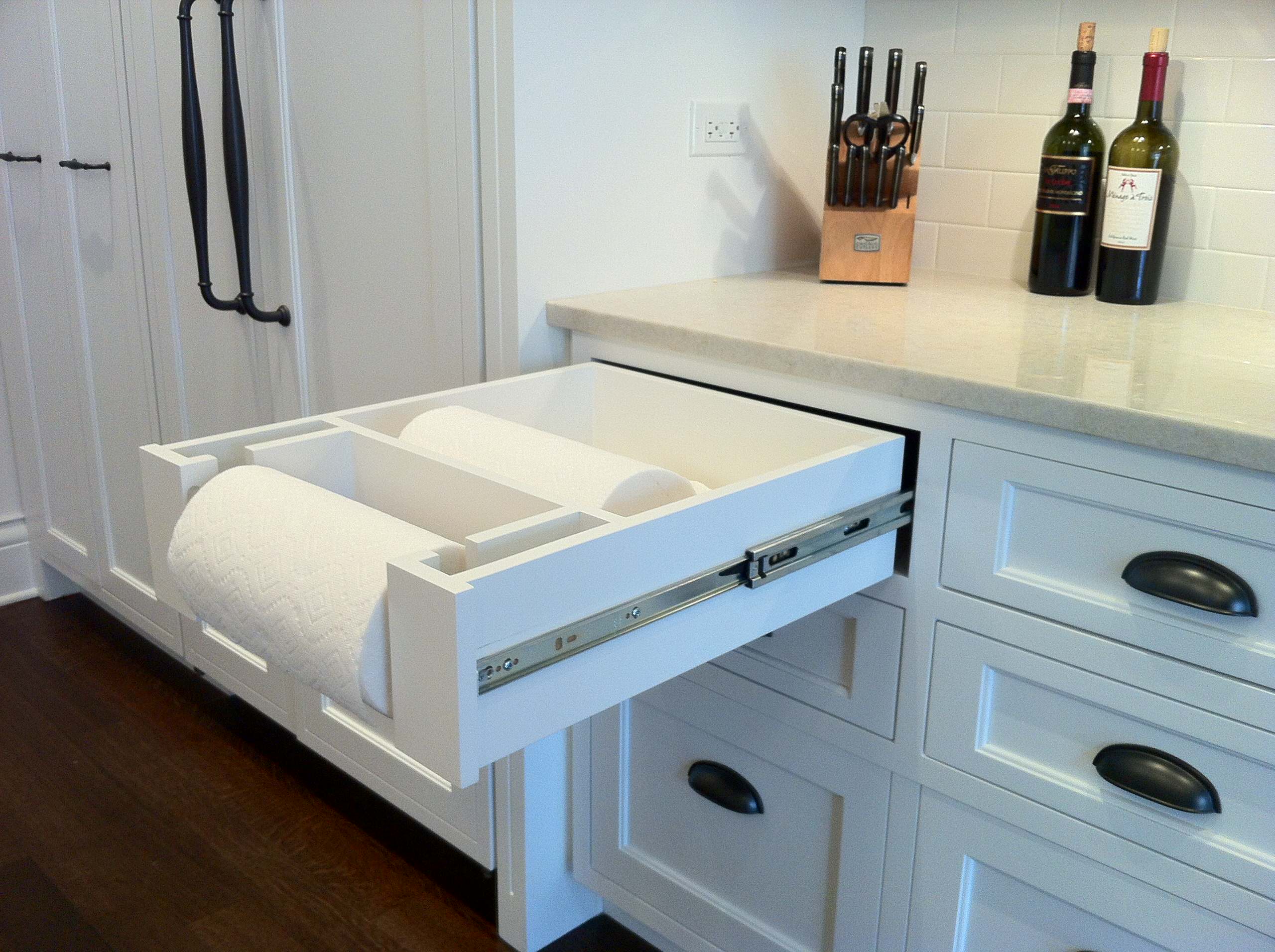 Вопрос: Где хранить кухонные полотенца