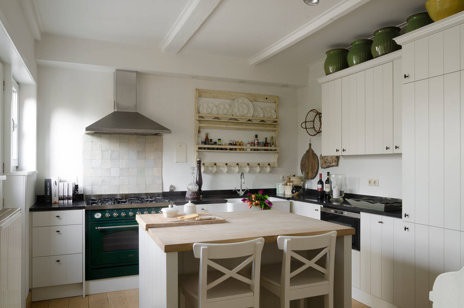 Houzz Нидерланды: Как бельгийский стиль преобразил старинный коттедж