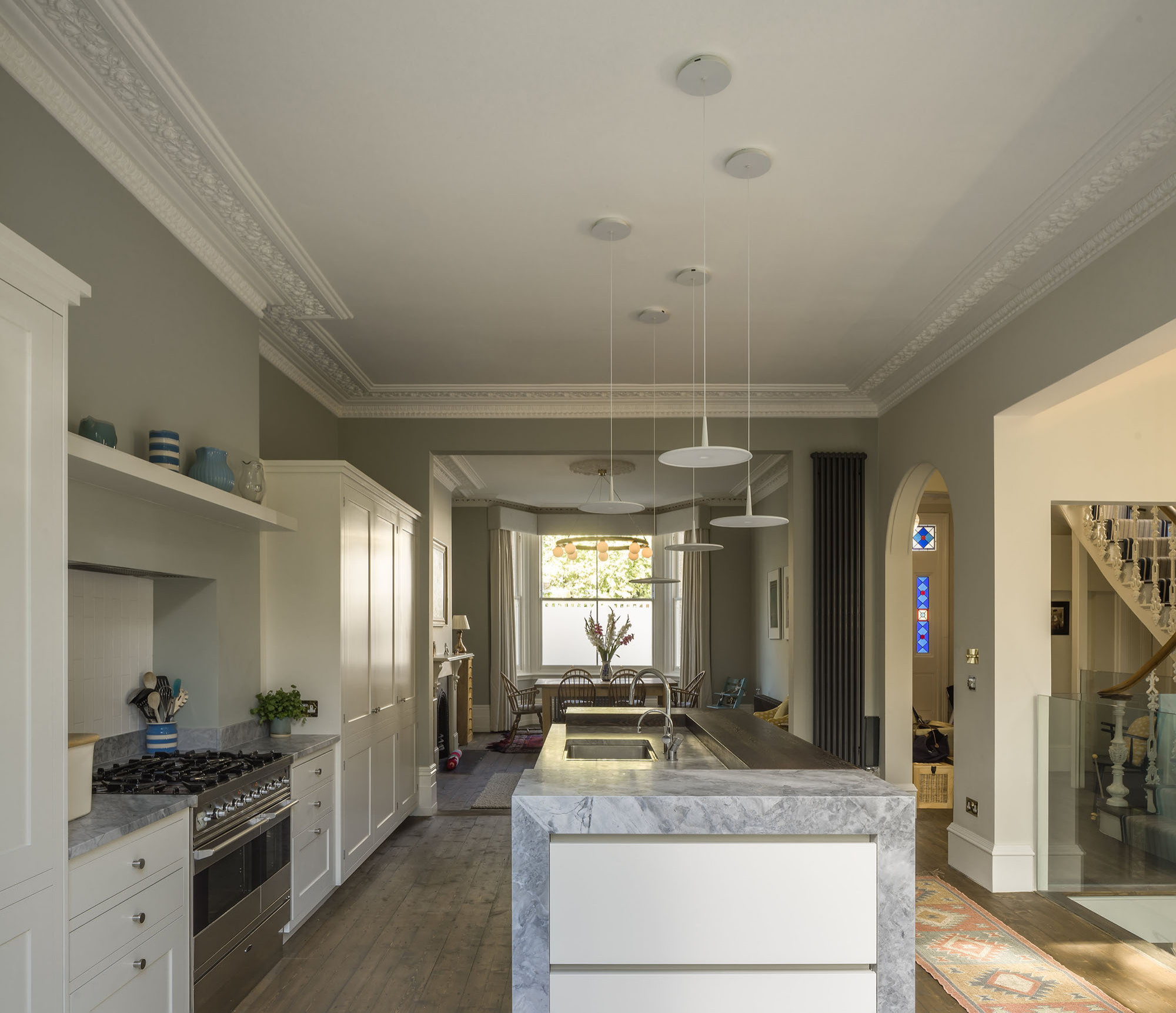 Houzz Британия: Двухсотлетний лондонский дом в лучах света