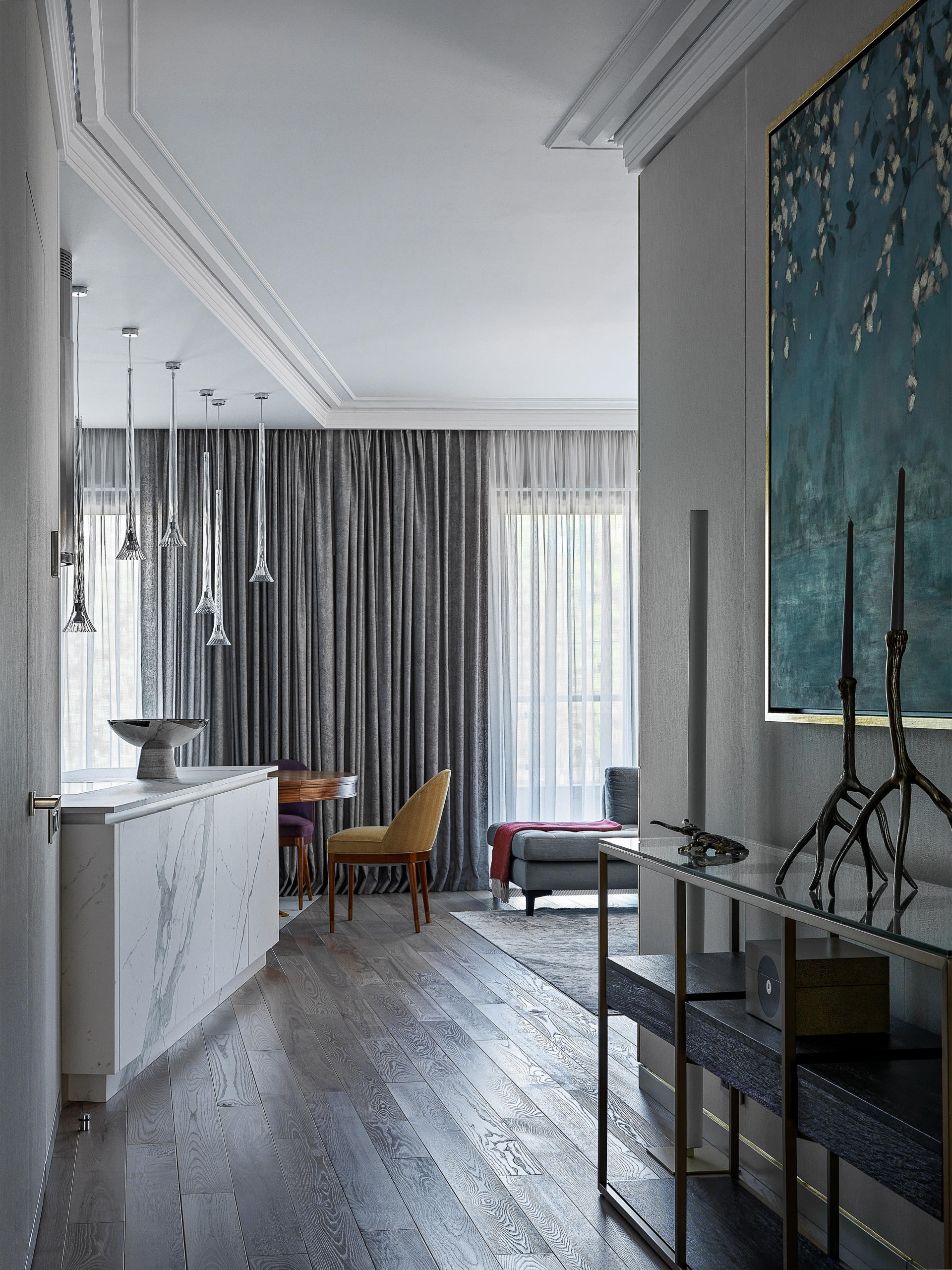 Houzz тур: Интерьер для заказчиков, которые устали от классики