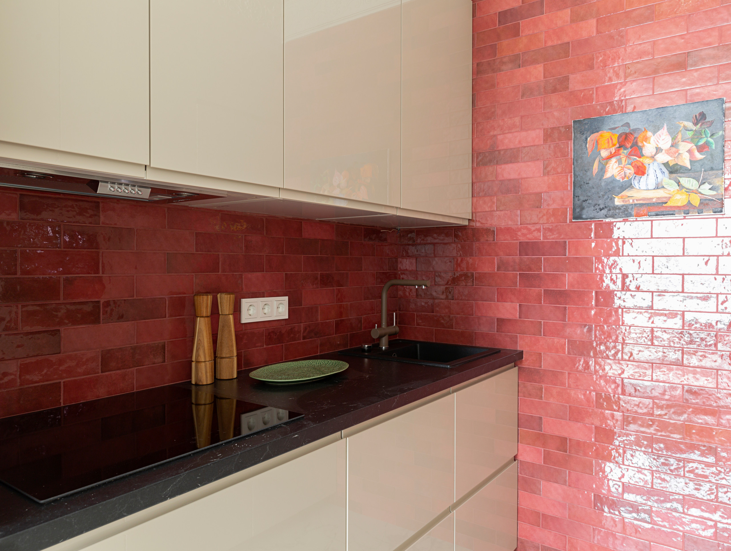 Проект недели: Крошечная кухня-ниша в гостиной