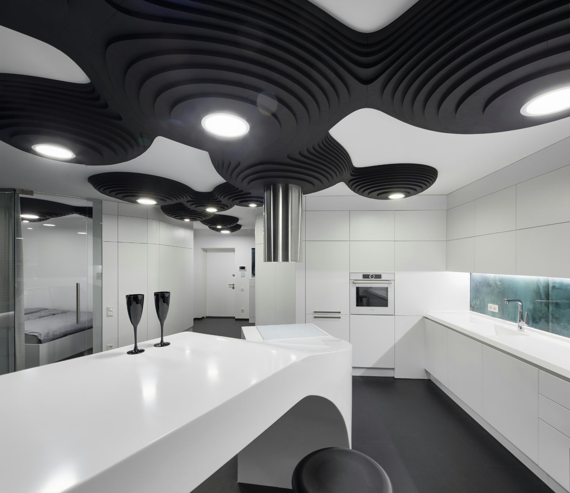 Houzz Украина: Квартира, которая напоминает космическую станцию