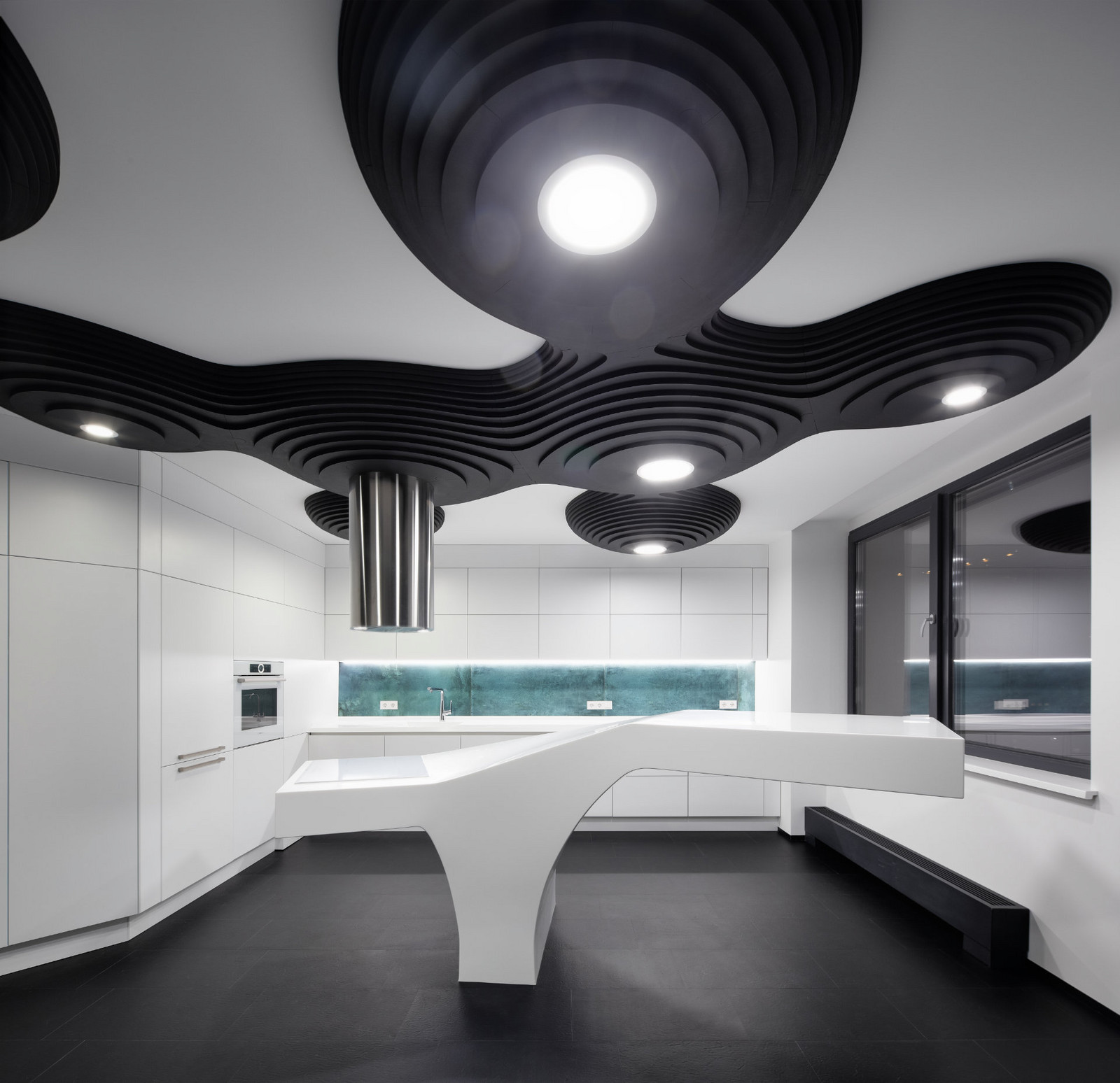 Houzz Украина: Квартира, которая напоминает космическую станцию