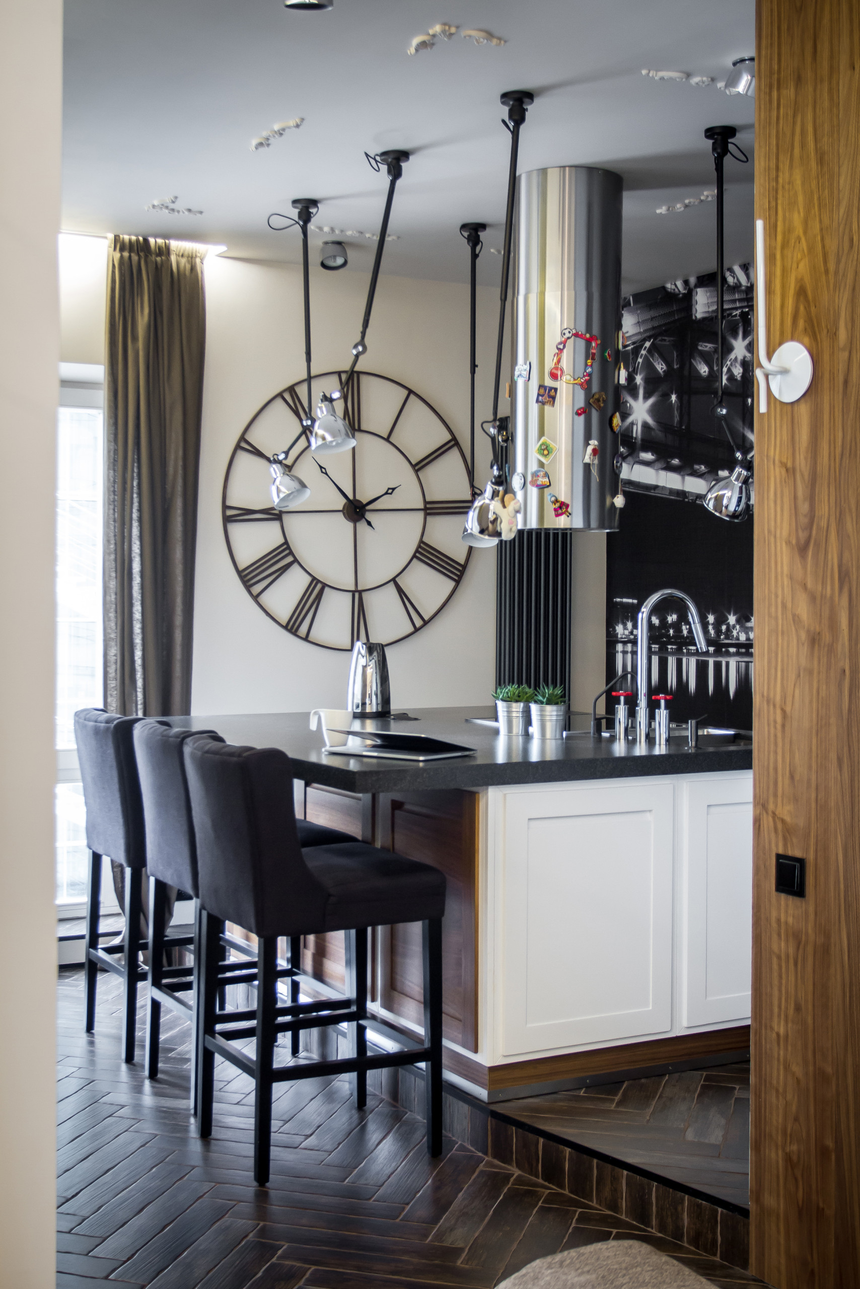 Houzz тур: Эклектичная квартира для молодоженов