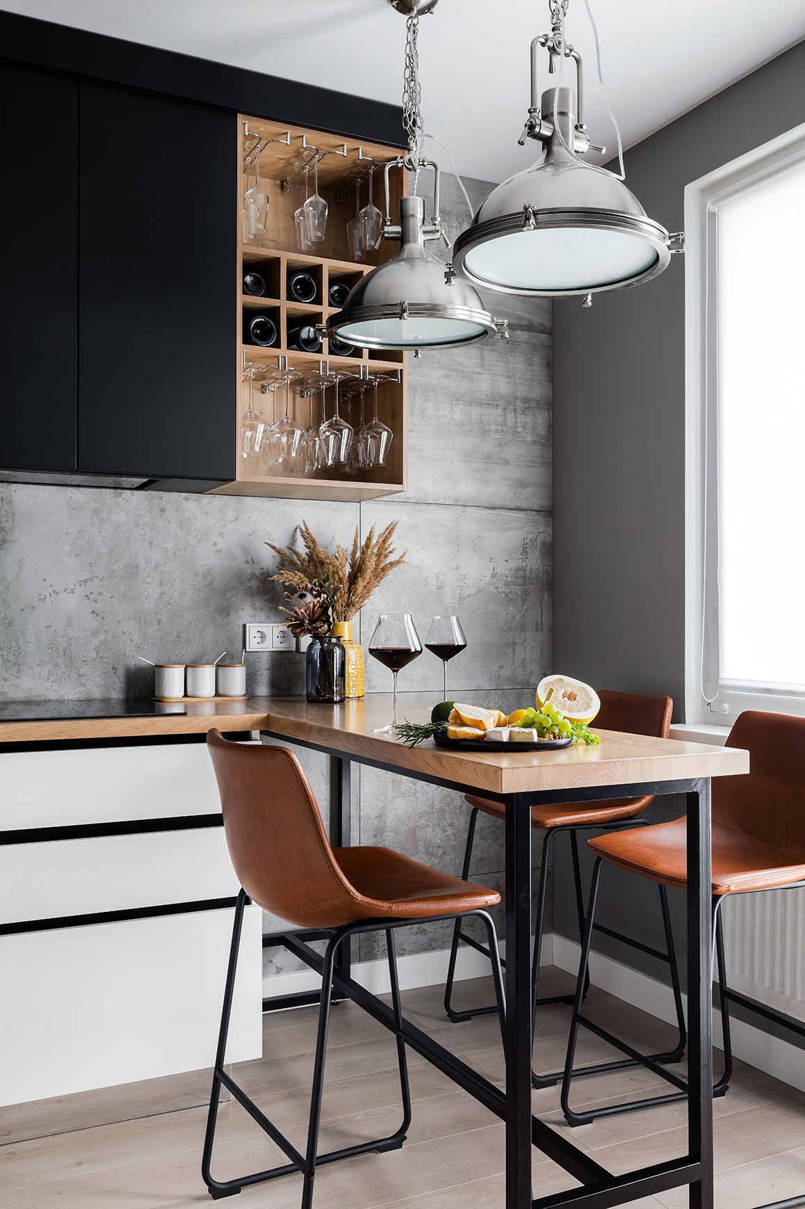 Houzz тур: 39,3 кв.м, где объединили лофт и скандинавский стиль