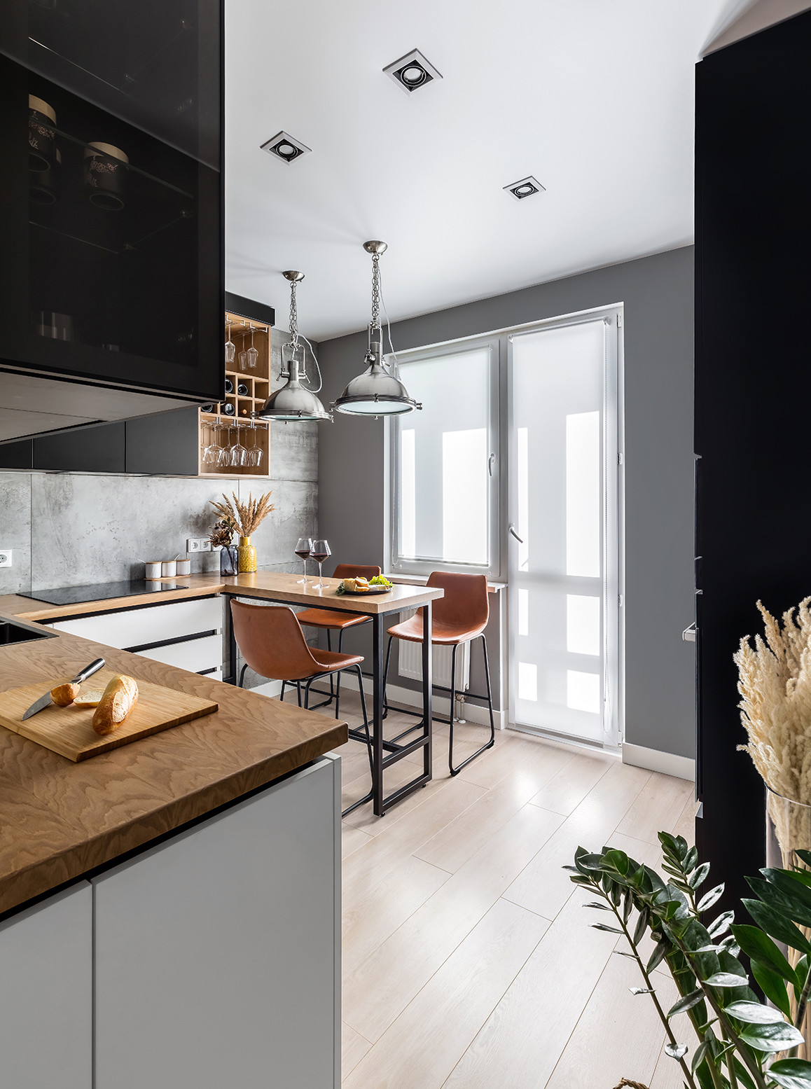 Houzz тур: 39,3 кв.м, где объединили лофт и скандинавский стиль