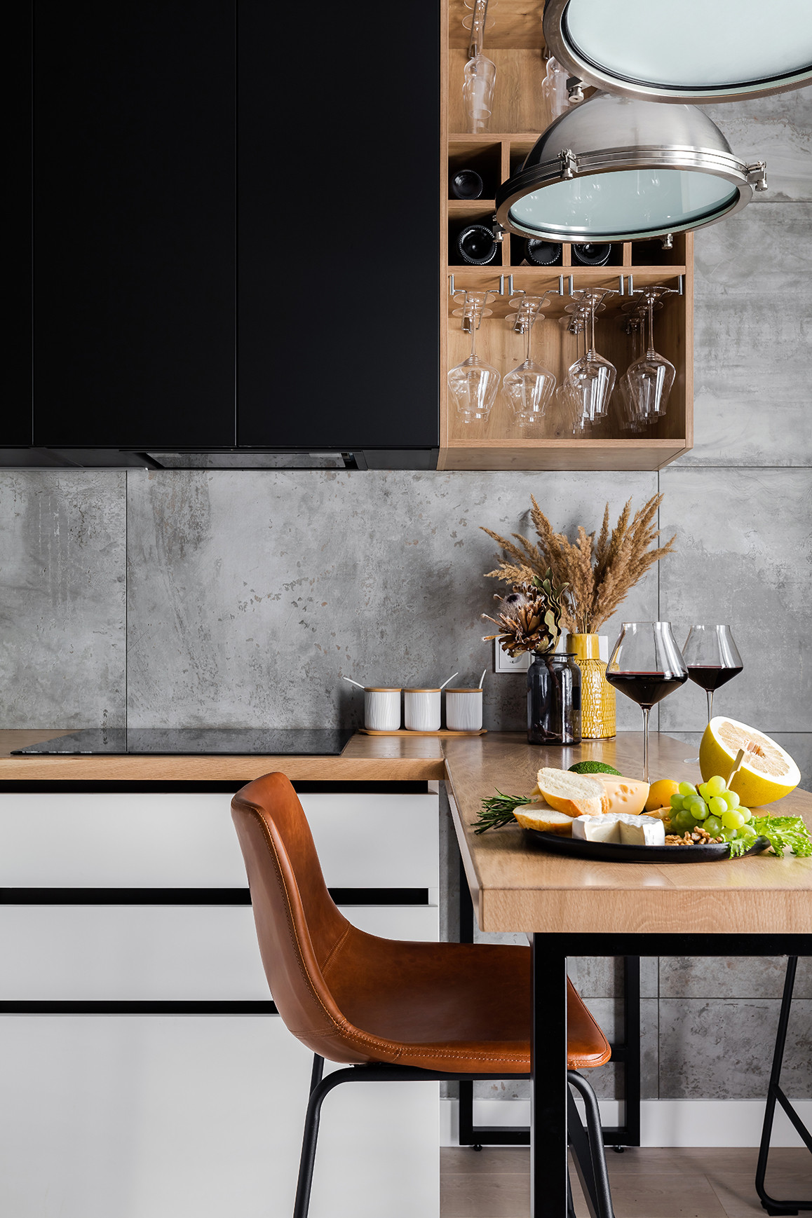 Houzz тур: 39,3 кв.м, где объединили лофт и скандинавский стиль