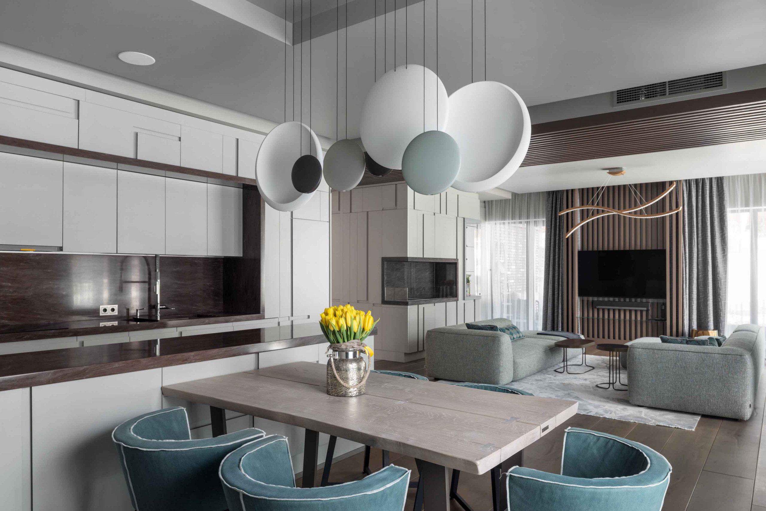 Houzz тур: Квартира в загородном стиле