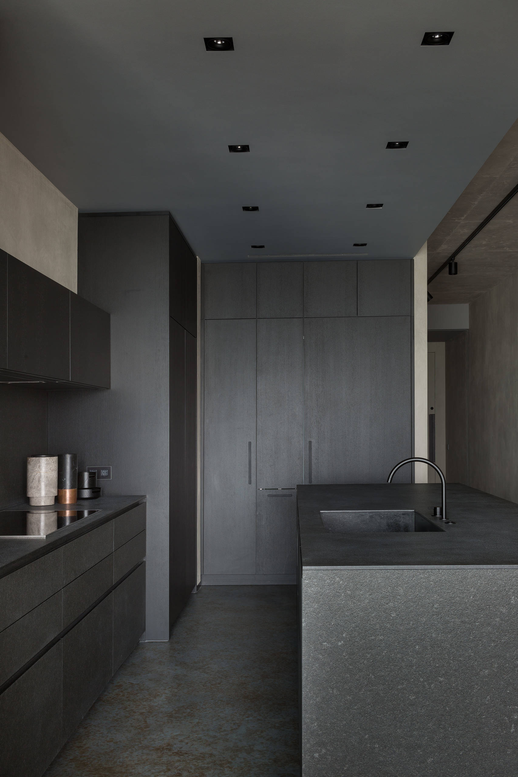 Houzz тур: Квартира для ценителей красоты бетона