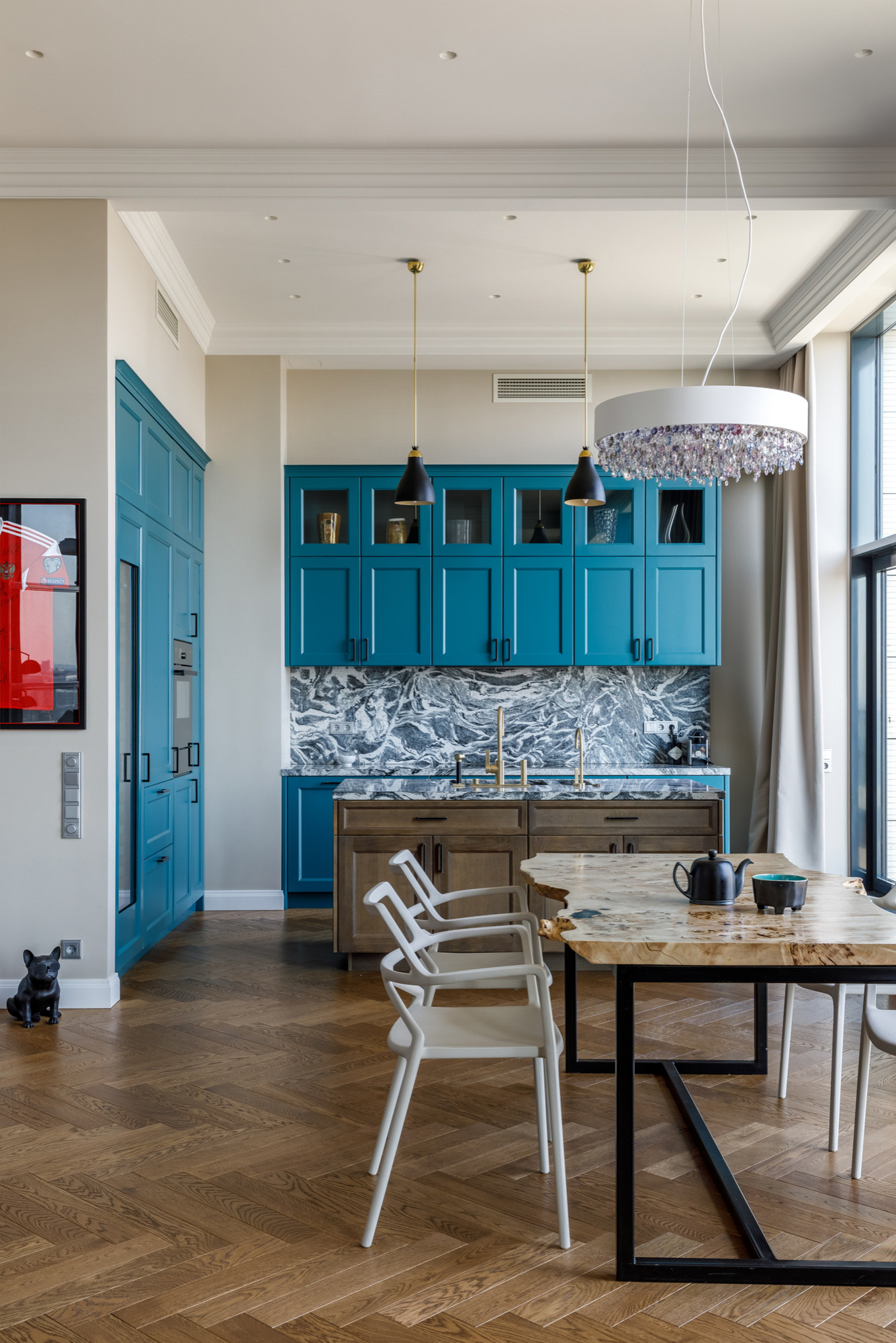 Houzz тур: Пентхаус с видом на всю Москву