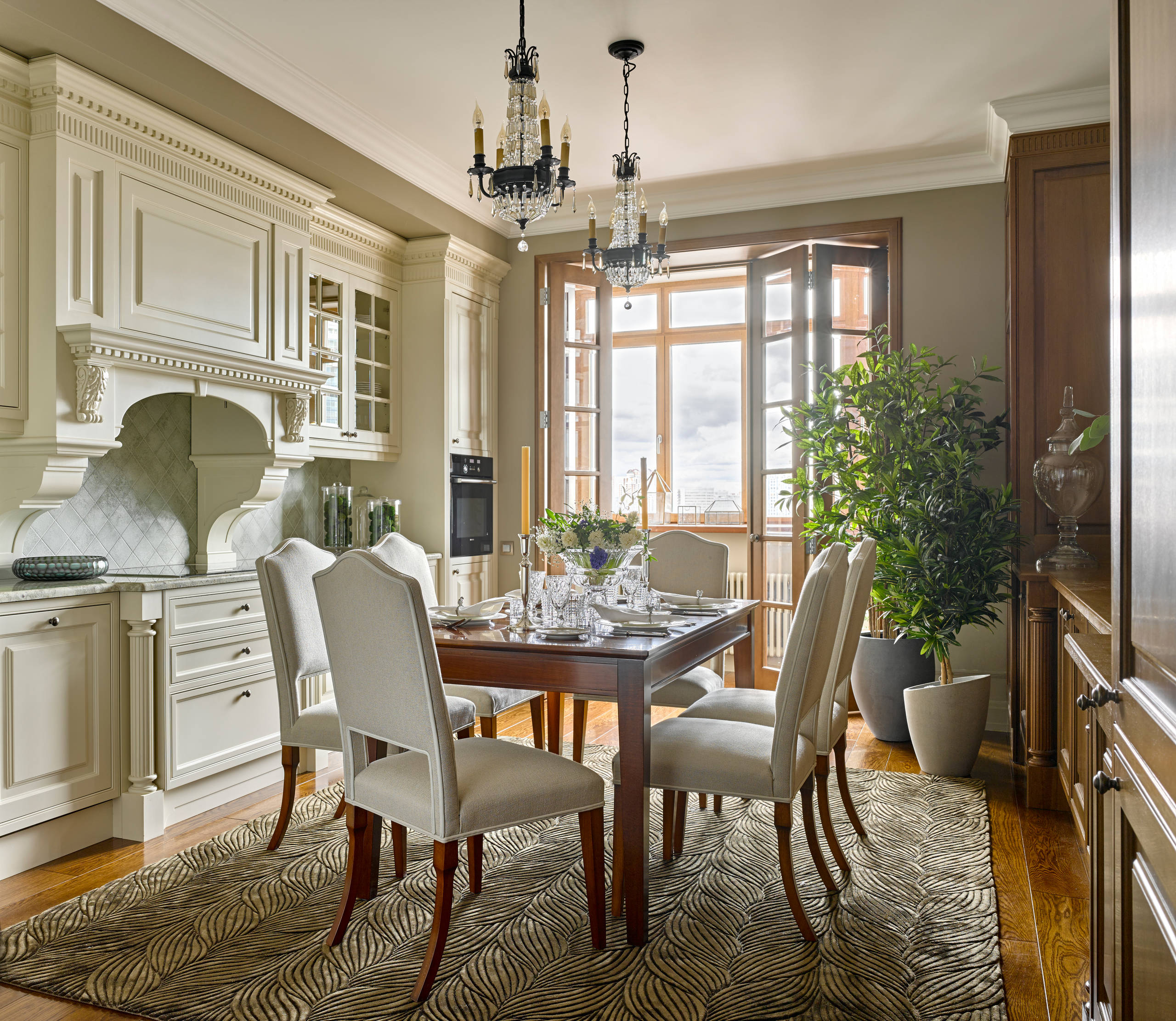 Есть решение: Кухня, совмещенная с лоджией