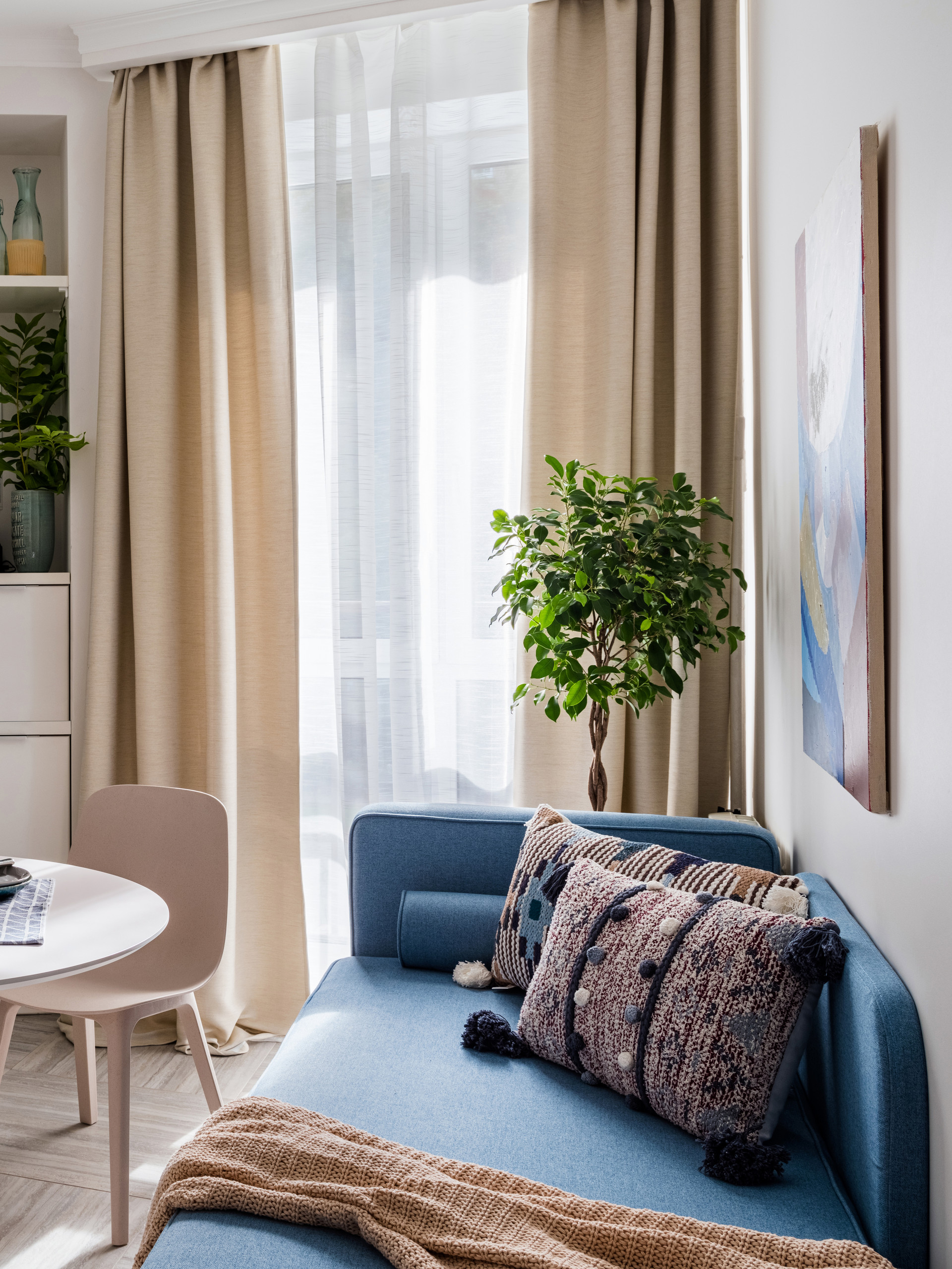 До и после: Московская квартира, где балкон продали соседу