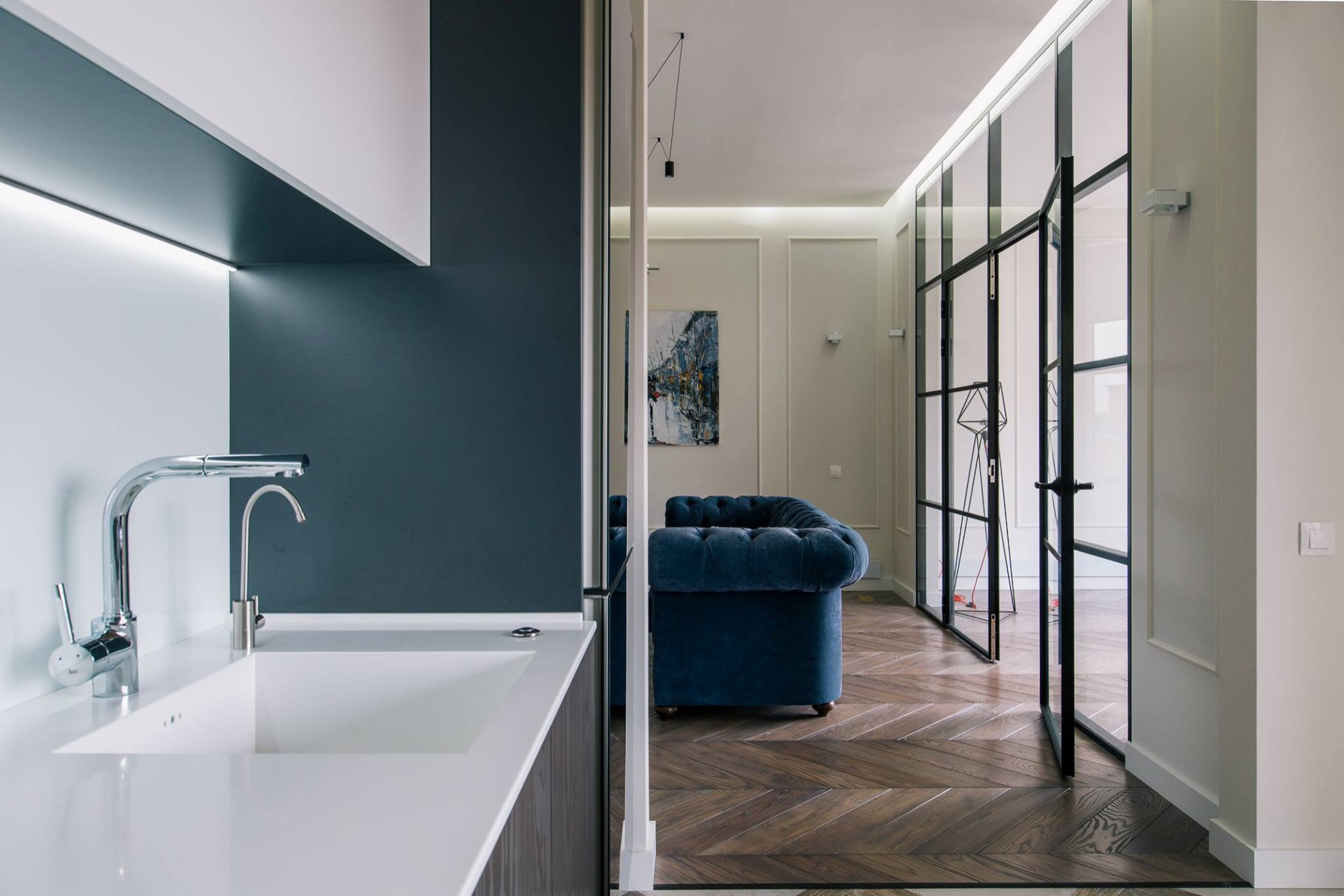 Houzz Украина: Лаконичный интерьер для семьи рестораторов