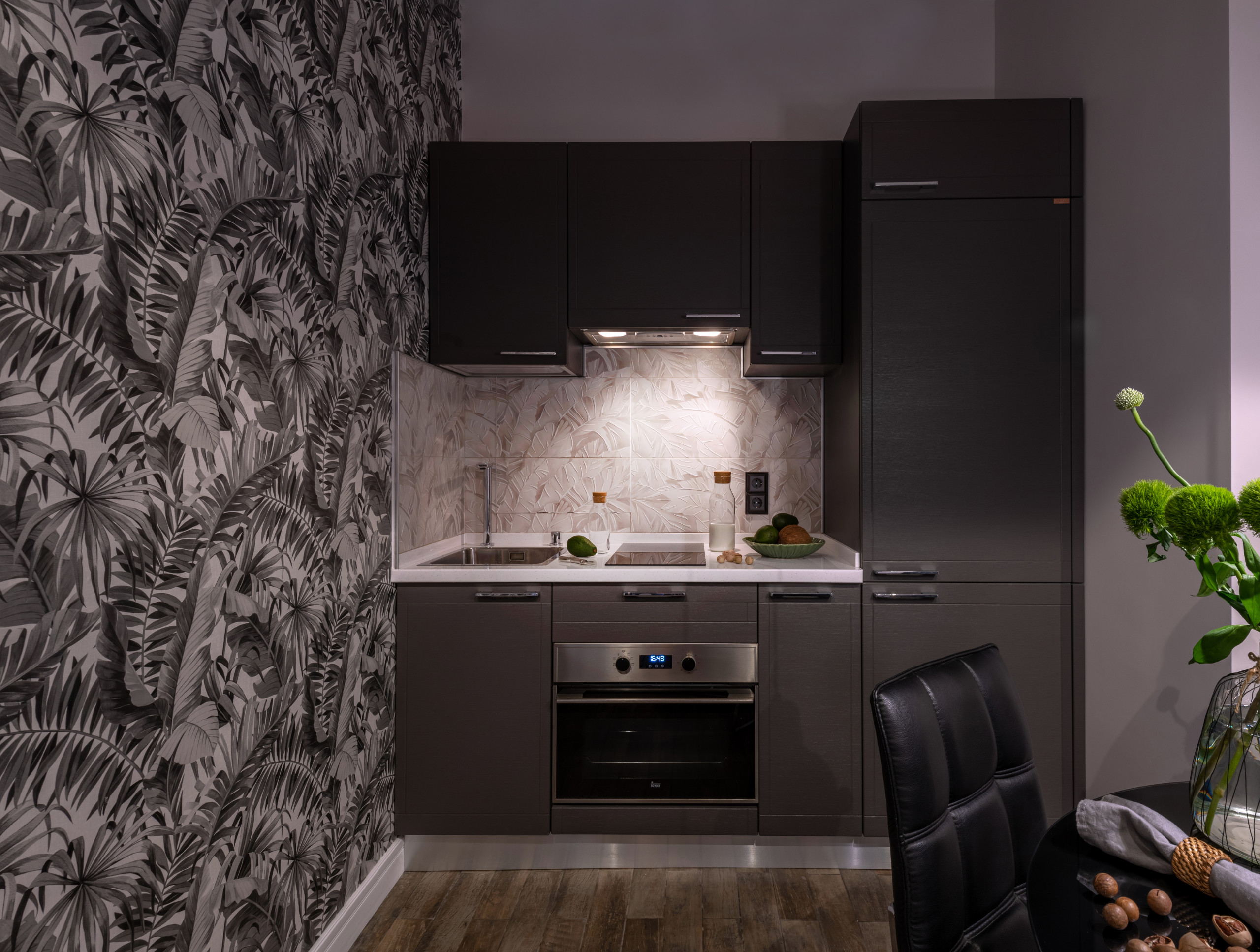 Houzz тур: Микролофт 38 кв.м с элементами тропиков