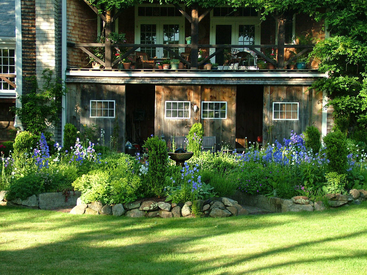 Houzz США: Сад, который который создавали 20 лет