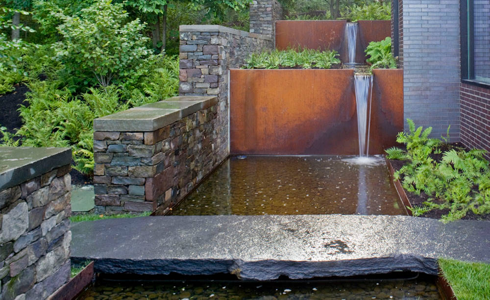 Модная ржавчина: Кортеновская сталь в ландшафтном дизайне