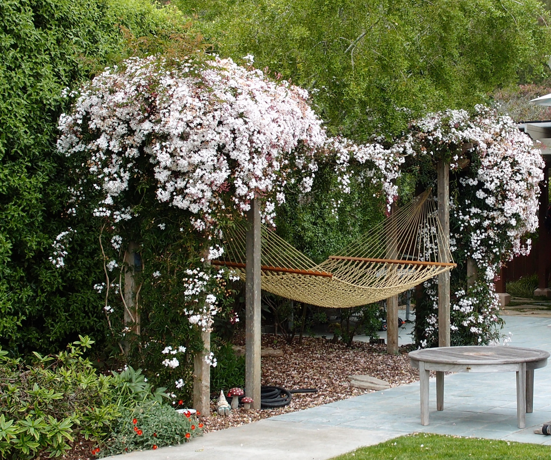 Фотоохота: Качели и гамаки в саду