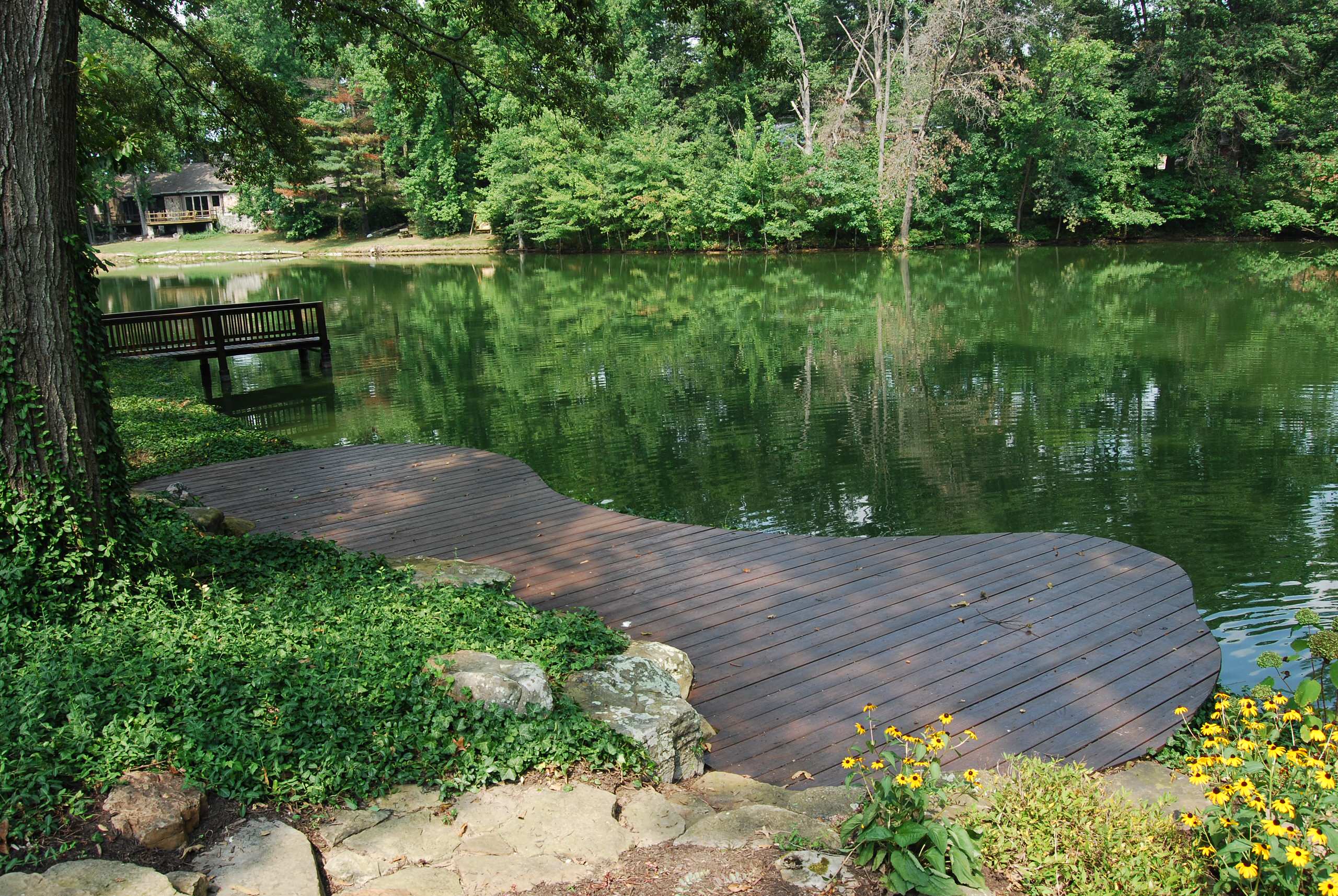 Хороший вопрос: Что посадить рядом с пирсом