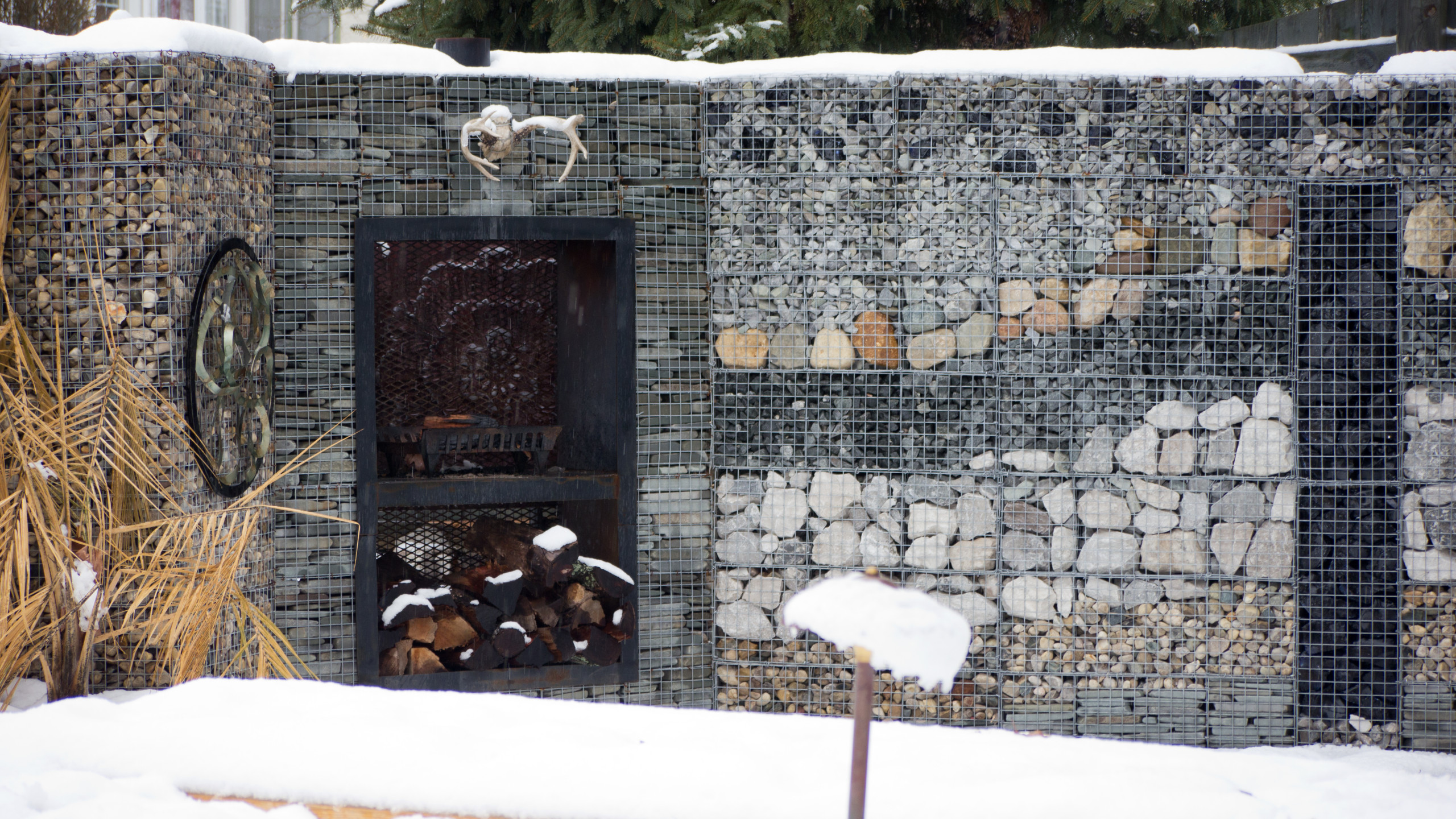 Ландшафт: Что такое габионы и как использовать их в ландшафте