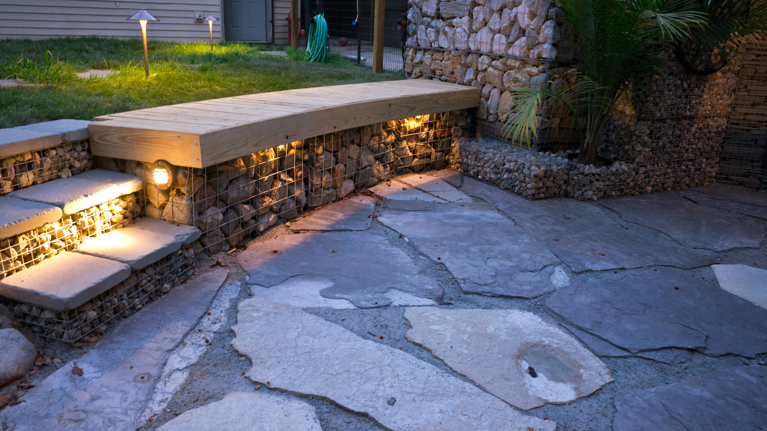 Ландшафт: Что такое габионы и как использовать их в ландшафте