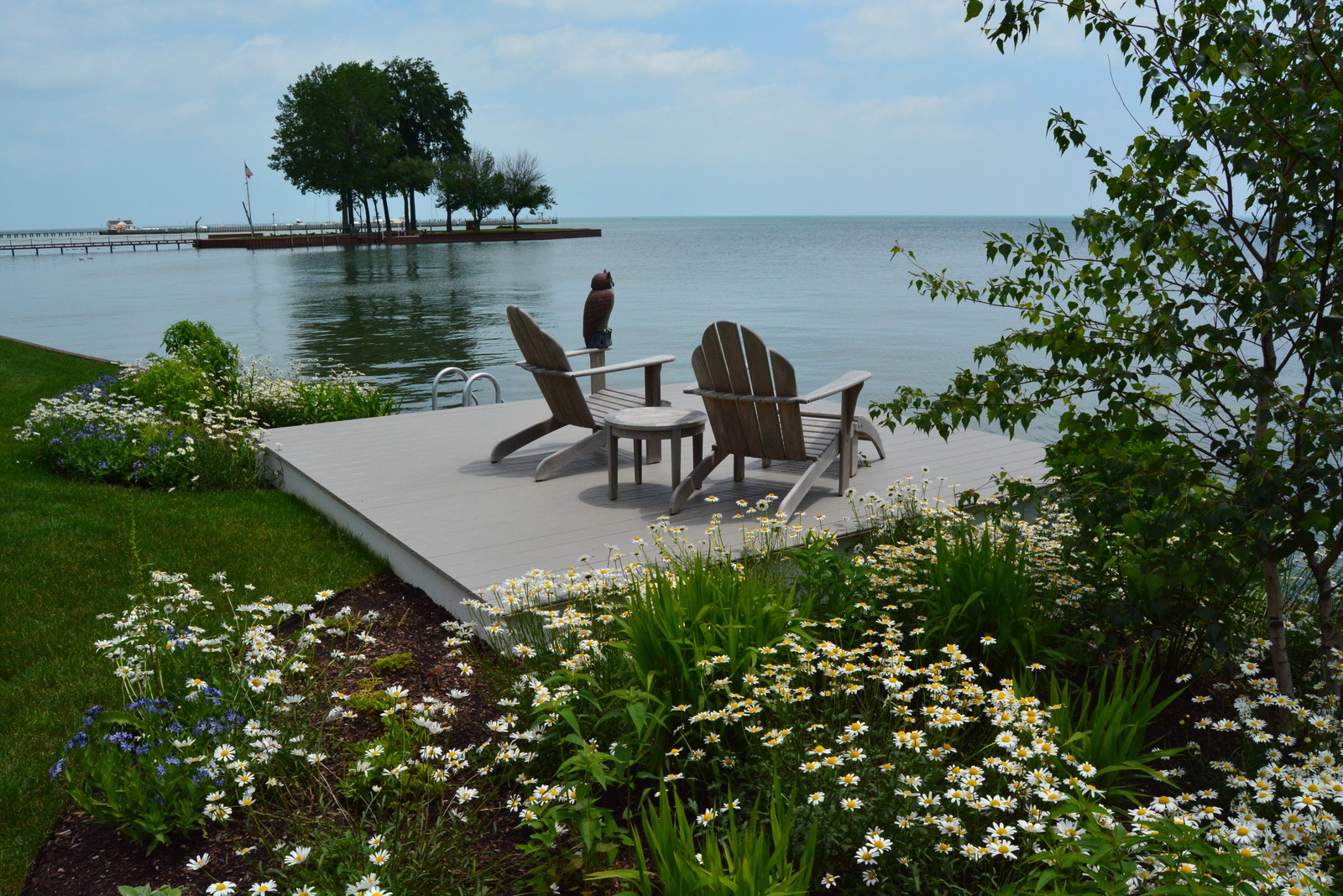 Хороший вопрос: Что посадить рядом с пирсом