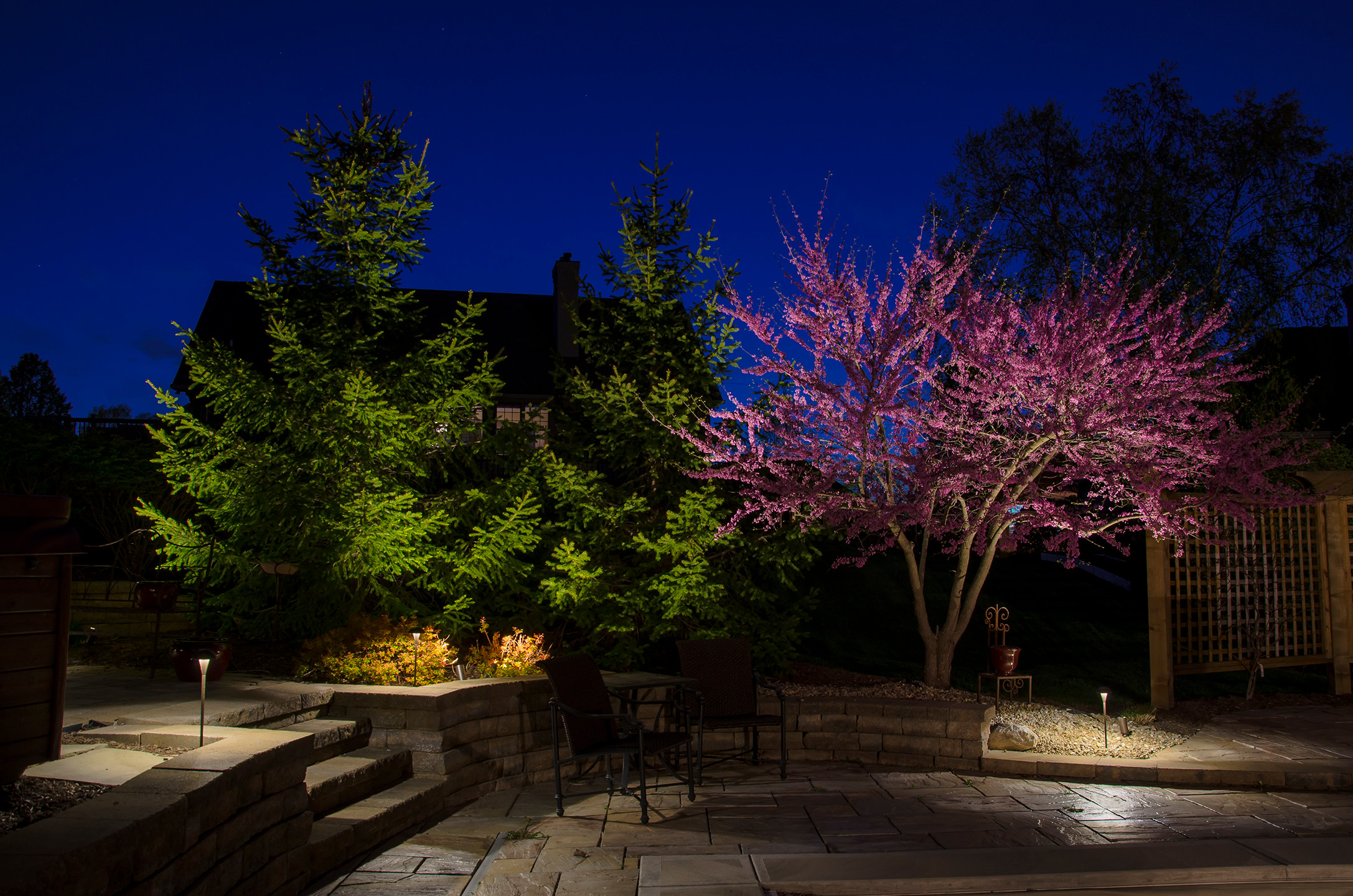 Электрическое освещение в саду: Что важно, а что — не очень