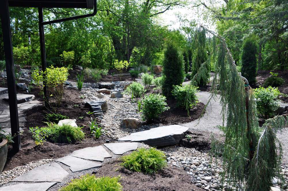 Практикум: Как создать сухой ручей на даче или в саду