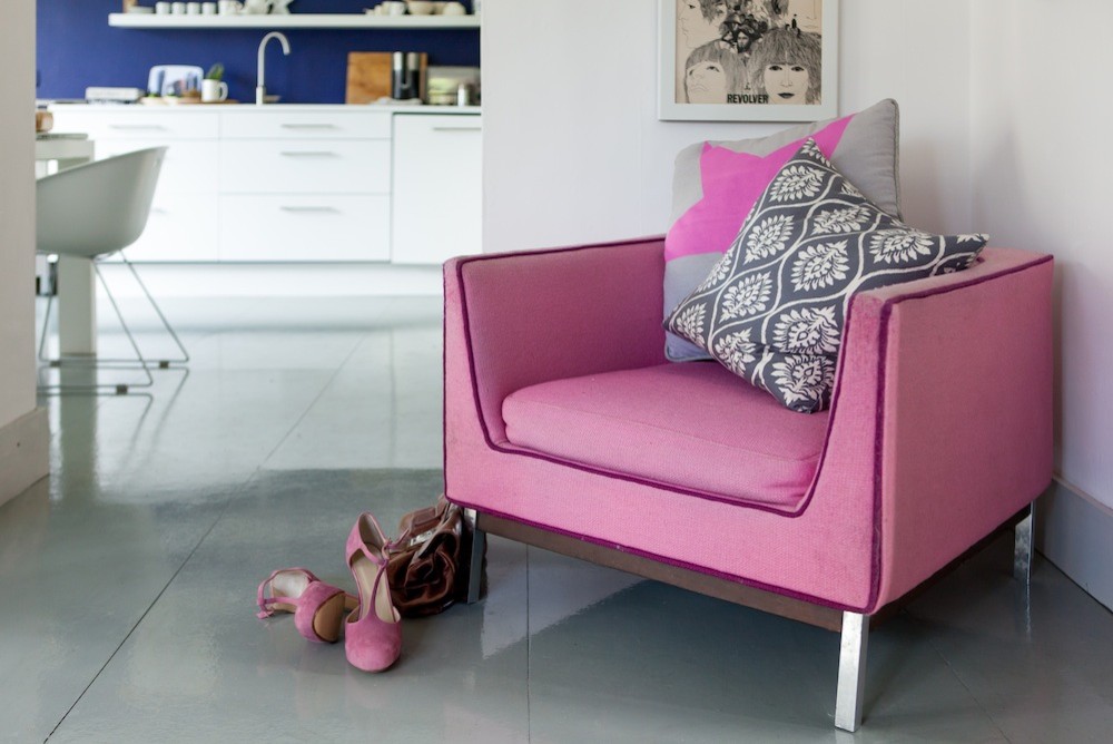 Houzz Британия: Дом, оформленный в калифорнийском пляжном стиле