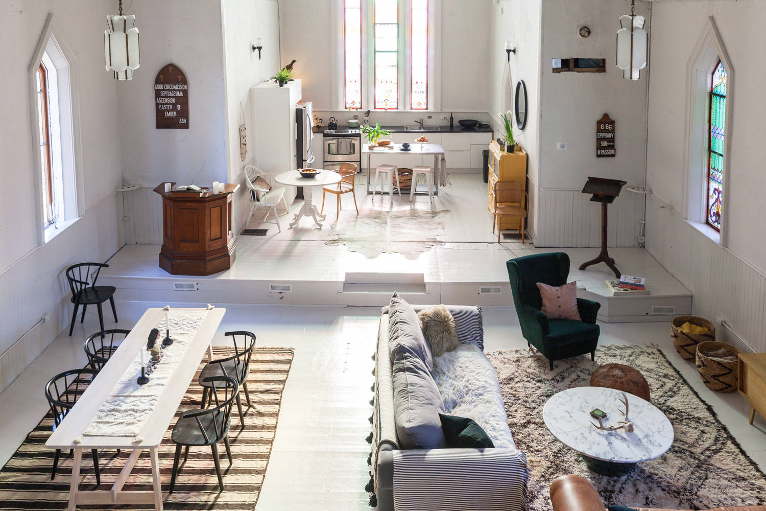 Houzz Канада: Дом в бывшей капелле 1877 года