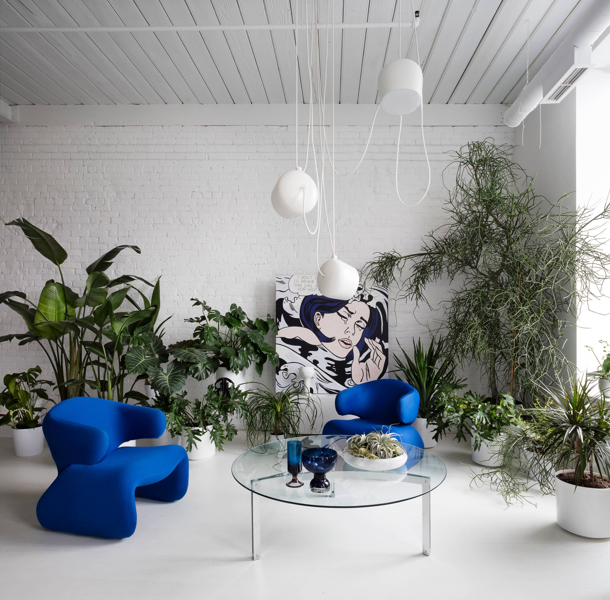 Houzz Канада: Белый лофт из Торонто