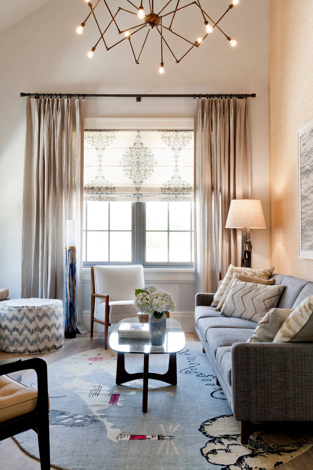 Шторный вопрос: Как подобрать шторы к интерьеру — фото и советы