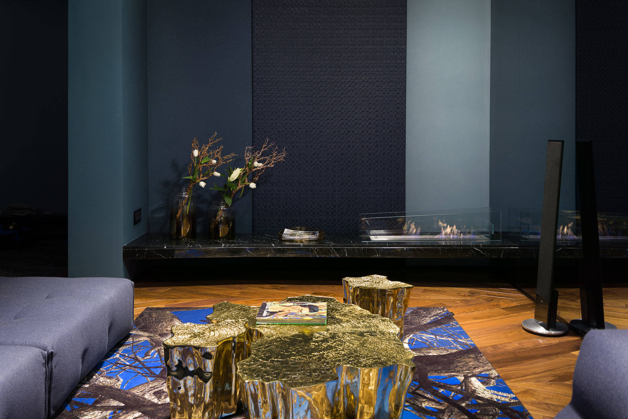 Houzz Украина: Квартира для семьи, которой наскучил бежевый