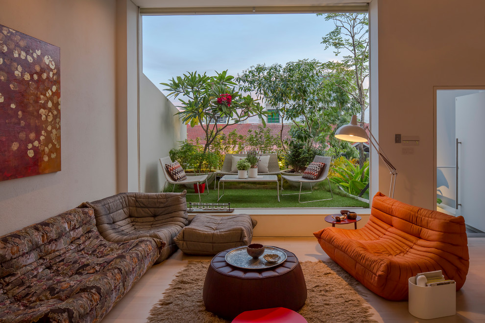 Houzz Сингапур: Дом с садом в Опера Эстейт