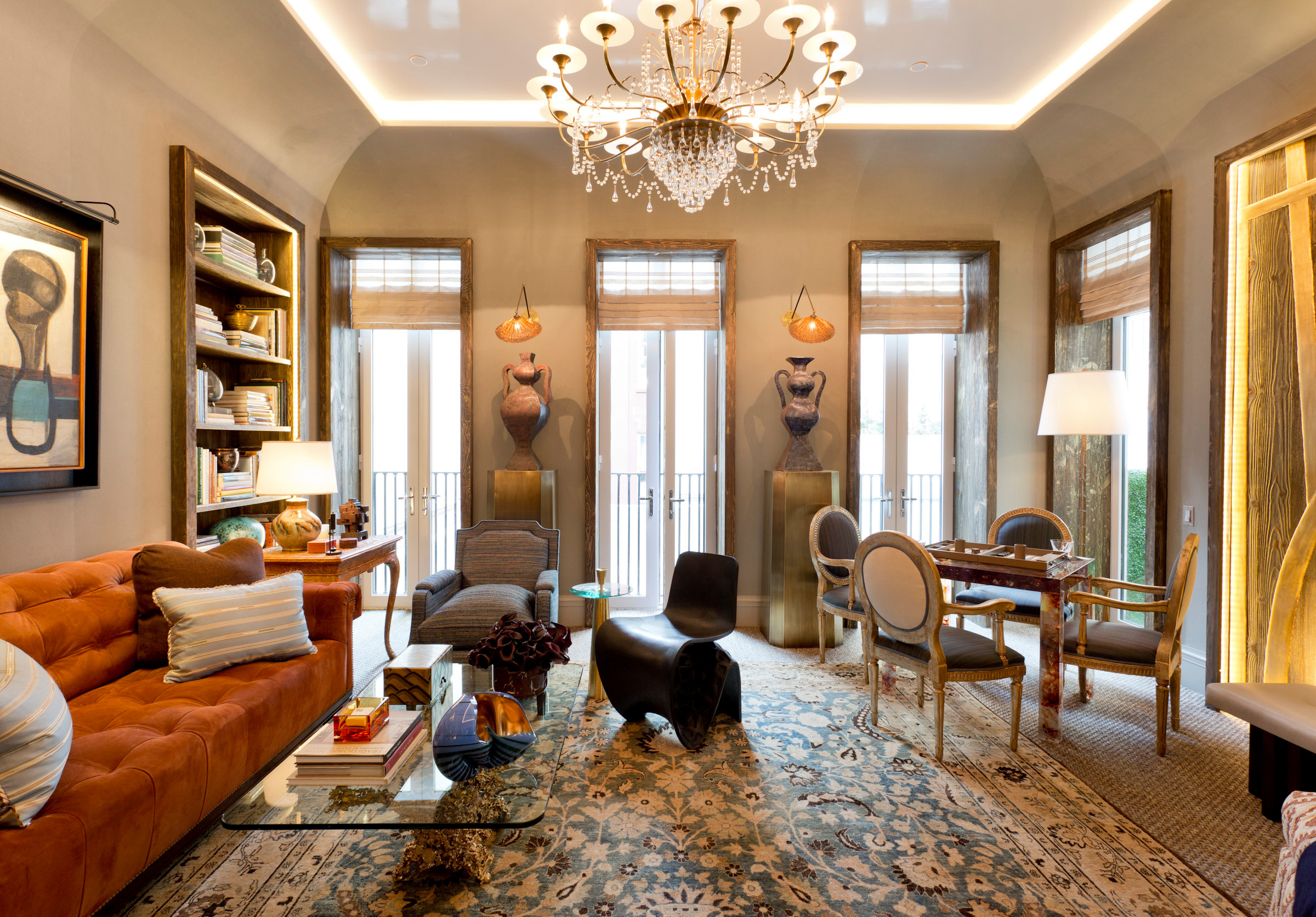 Микротренды: Глянец и яркие краски на выставке Kips Bay Decorator Show