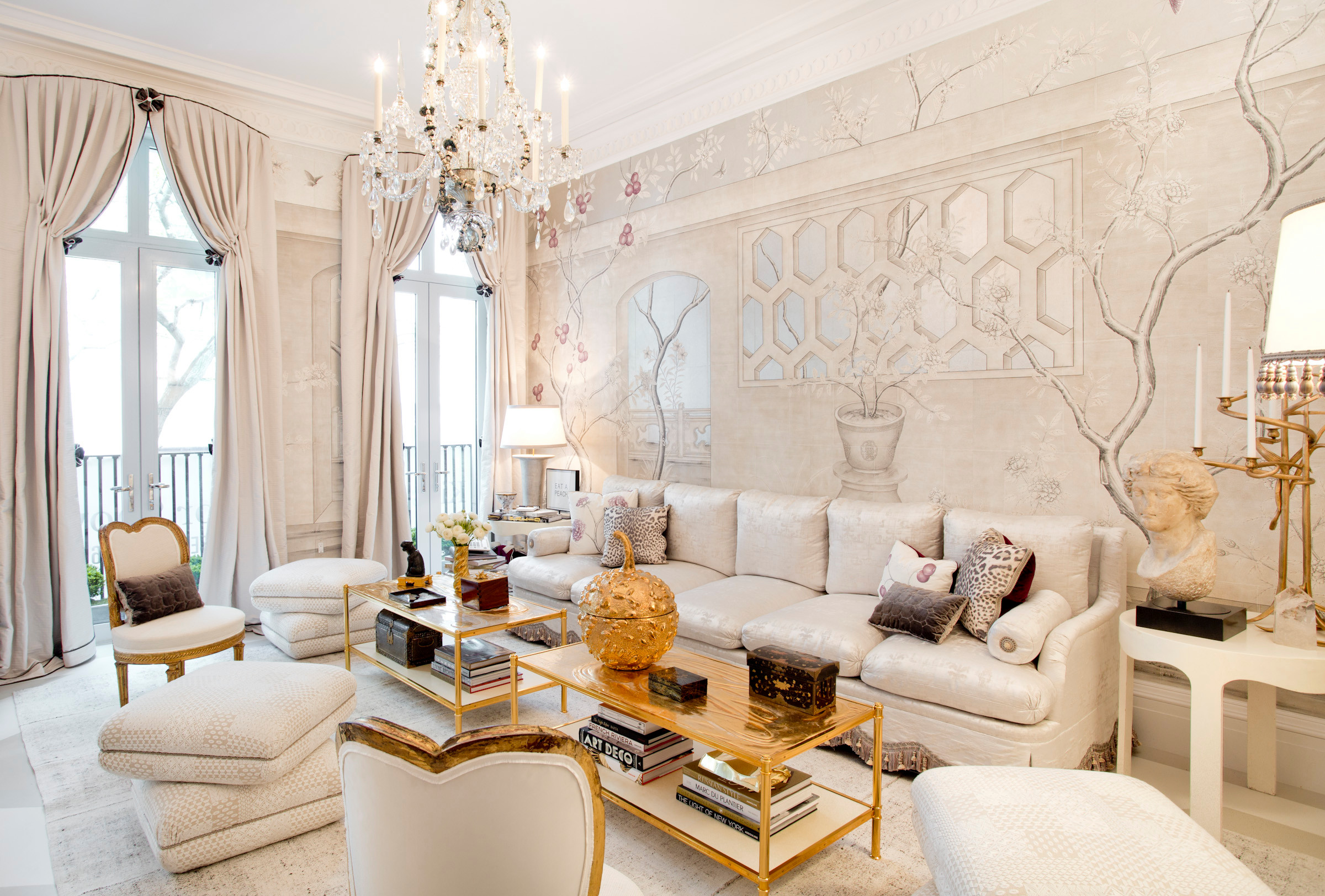 Микротренды: Глянец и яркие краски на выставке Kips Bay Decorator Show