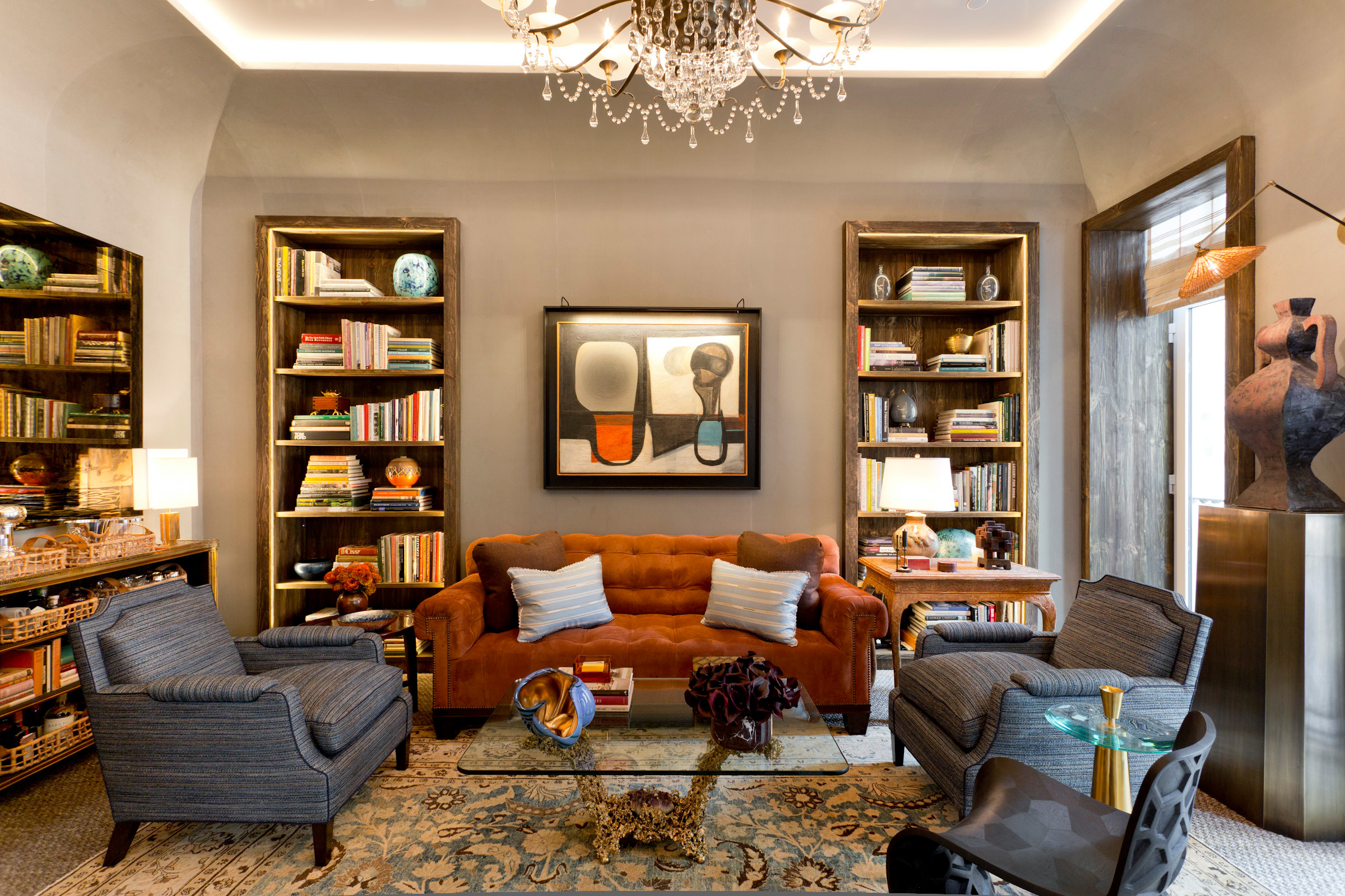 Микротренды: Глянец и яркие краски на выставке Kips Bay Decorator Show