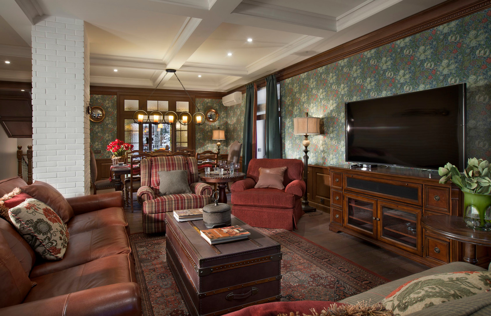 Houzz тур: Дом в духе Шерлока Холмса и шоколадного лабрадора