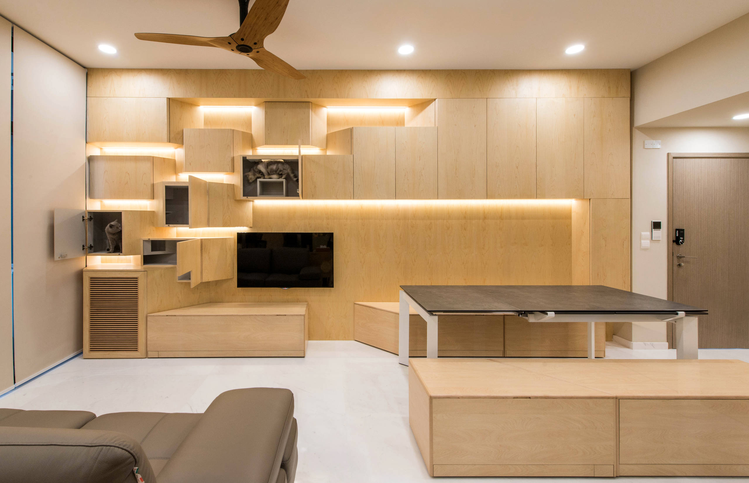 Проект недели: Гостиная для кошек