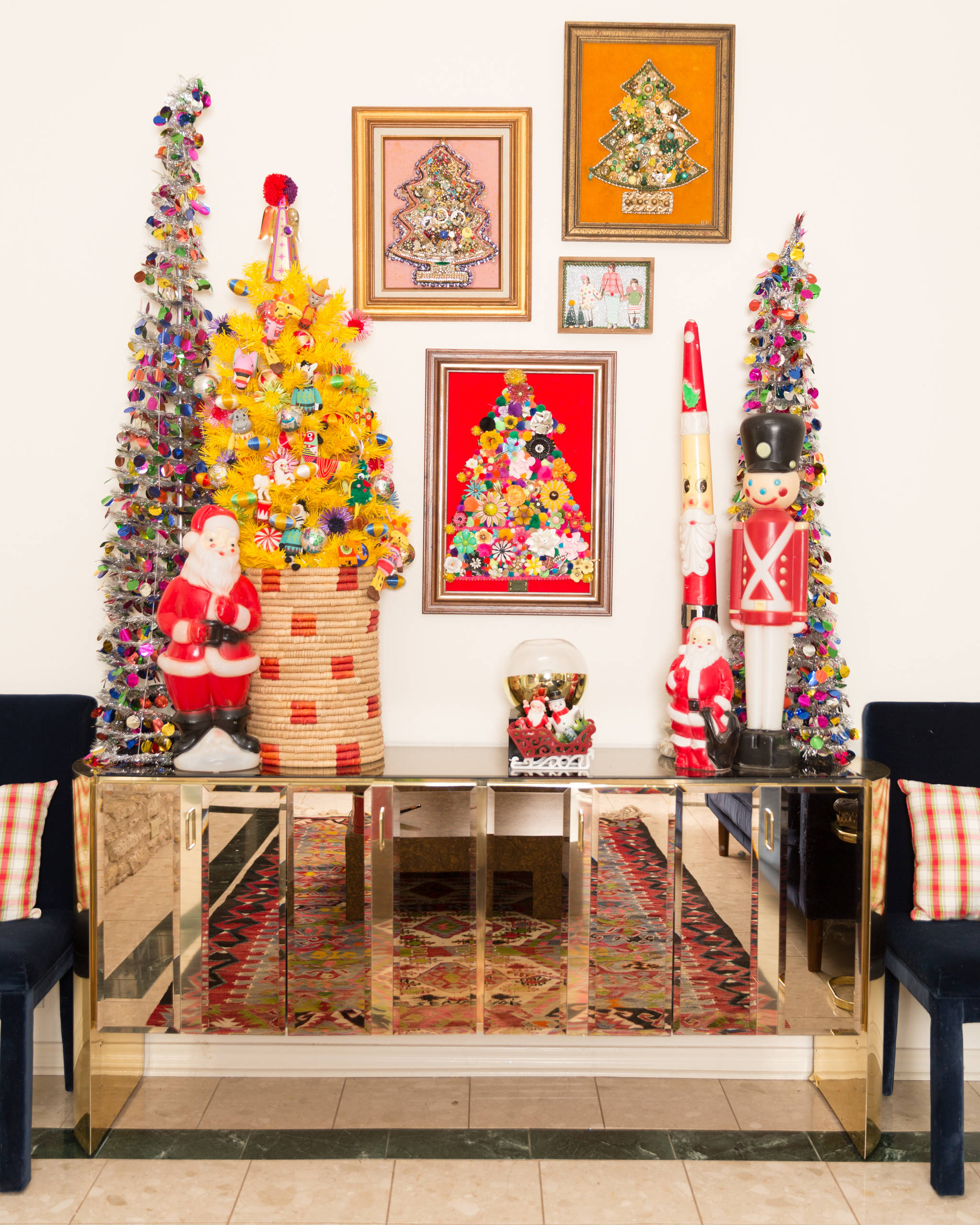 Houzz США: Дом в техасском Остине, где наряжают десятки елок