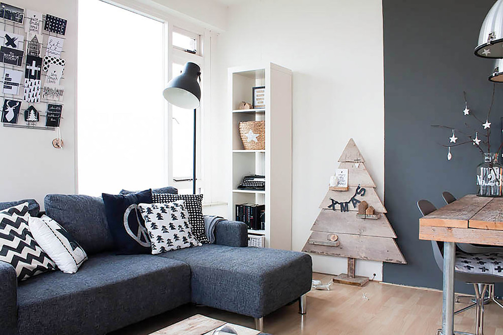Houzz Голландия: Бюджетный вариант интерьера в скандинавском стиле