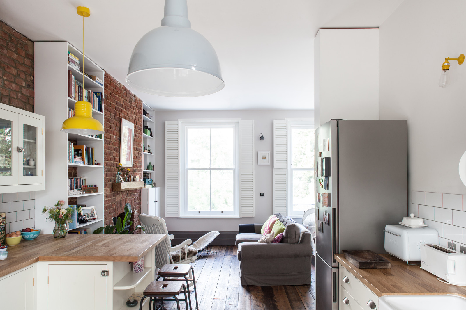 Houzz Великобритания: Лондонский дом на месте бывшего сквота