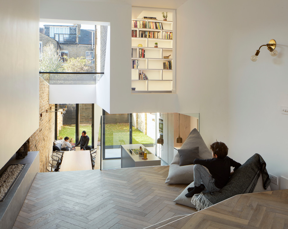 Houzz Британия: Современный интерьер в доме викторианской эпохи