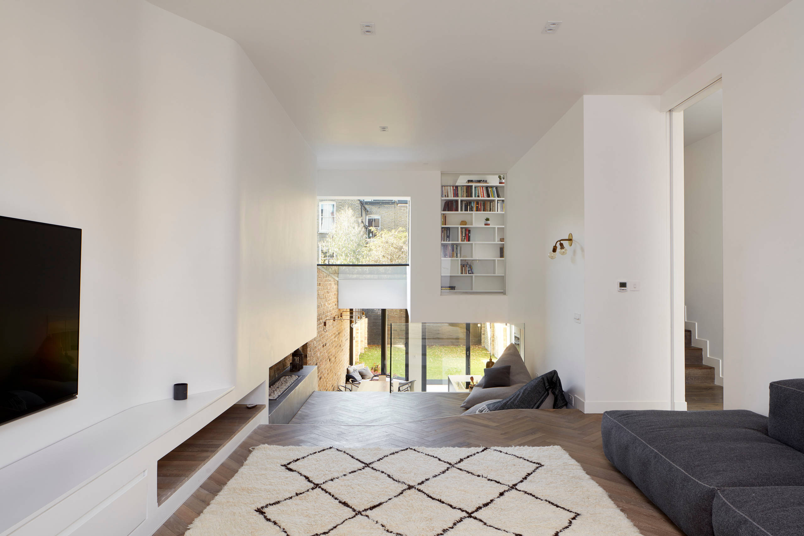 Houzz Британия: Современный интерьер в доме викторианской эпохи