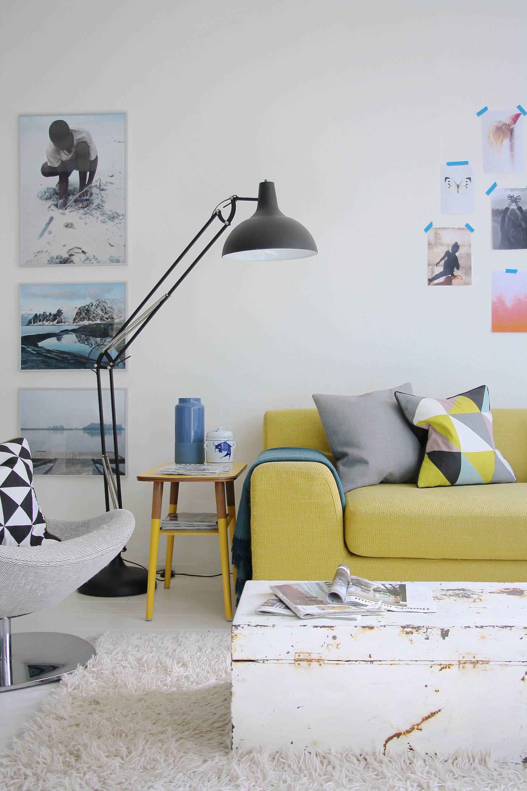 Houzz Нидерланды: Непринужденная атмосфера в маленькой квартире в Гааге