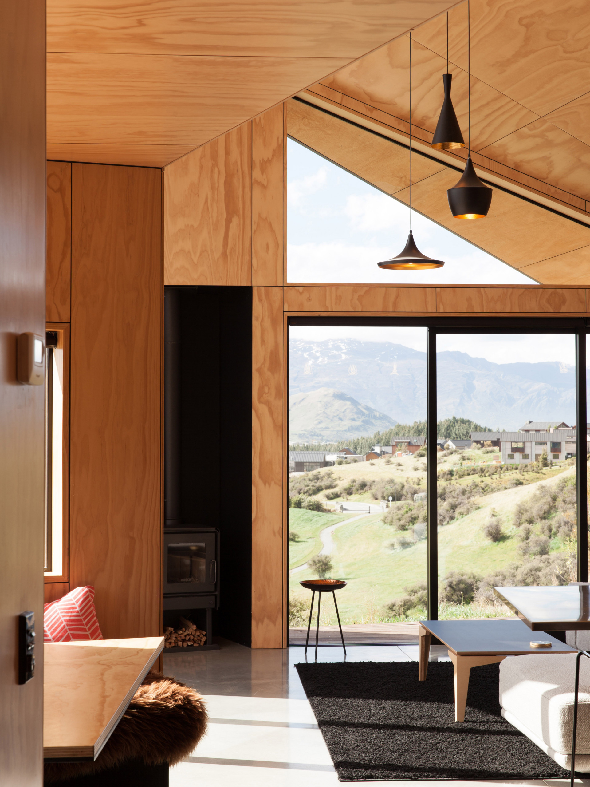 Houzz Новая Зеландия: Дом-корабль высоко над уровнем моря