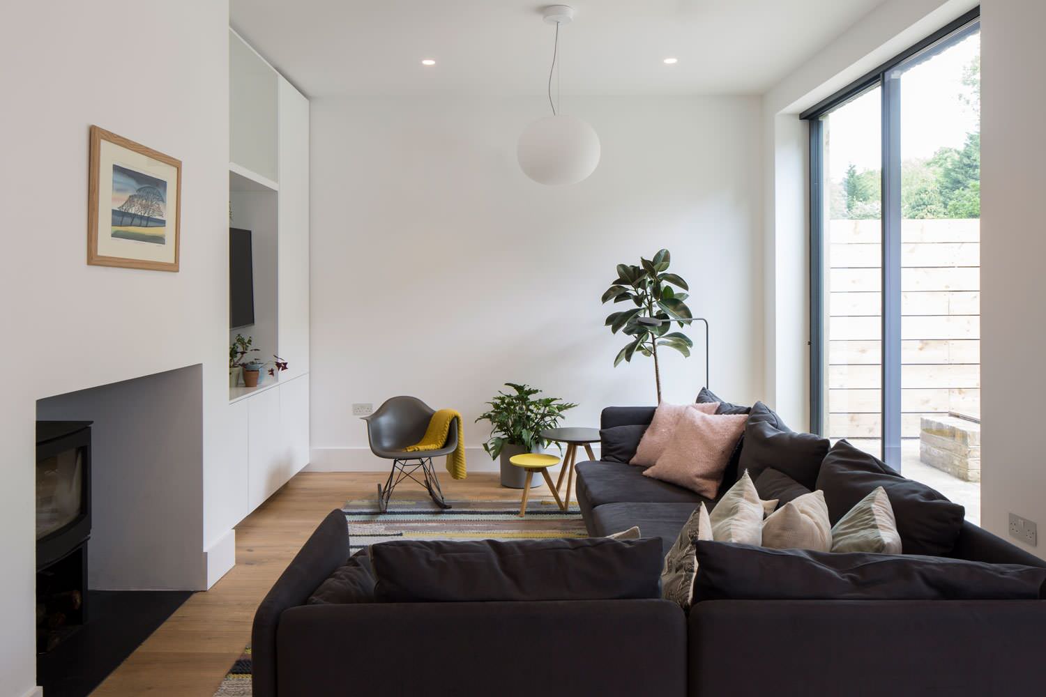 Houzz Британия: Пристройка к дому — с кухней и местом для чтения